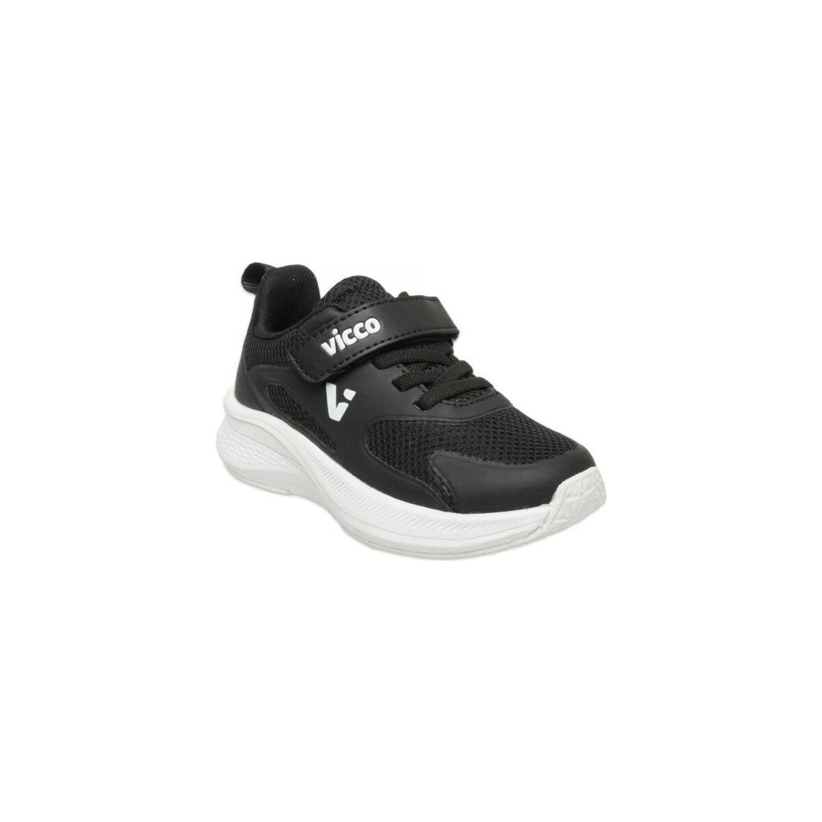Vicco 346.P26Y146 Karon Patik Siyah Çocuk Spor Ayakkabı