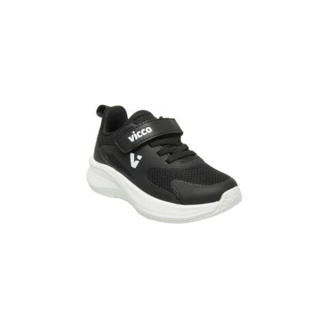 Vicco 346.P26Y146 Karon Patik Siyah Çocuk Spor Ayakkabı