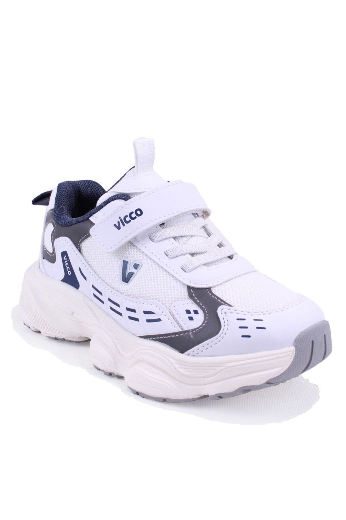 Vicco Tag  Beyaz Ortopedik Günlük Erkek Çocuk Spor Ayakkabı