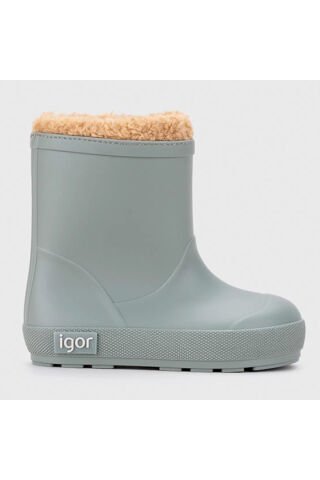 IGOR Yogi Borreguito İçi Kürklü Unisex Çocuk Yağmur Çizmesi VERDE