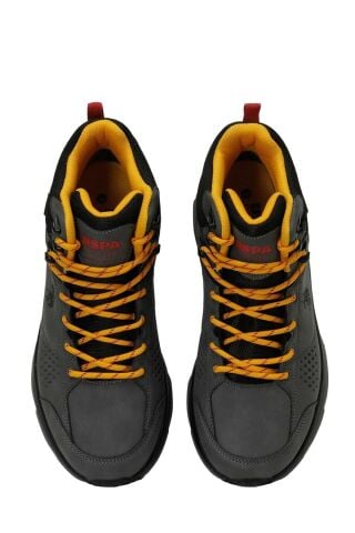 U.S. Polo Assn. HENRY 4PR Gri Erkek Waterproof Outdoor Bot