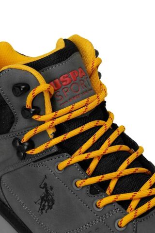U.S. Polo Assn. HENRY 4PR Gri Erkek Waterproof Outdoor Bot