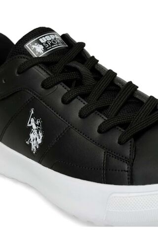 .S. Polo Assn. U.s. Polo Assn Mango Sneaker Unisex Spor Ayakkabı Siyah