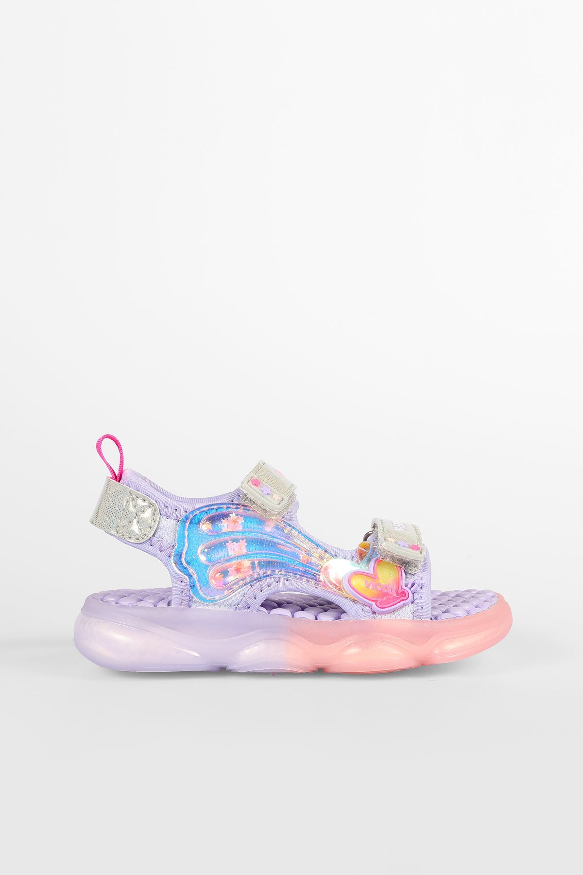 Vicco Işıklı Kız Çocuk Sandalet LİLA