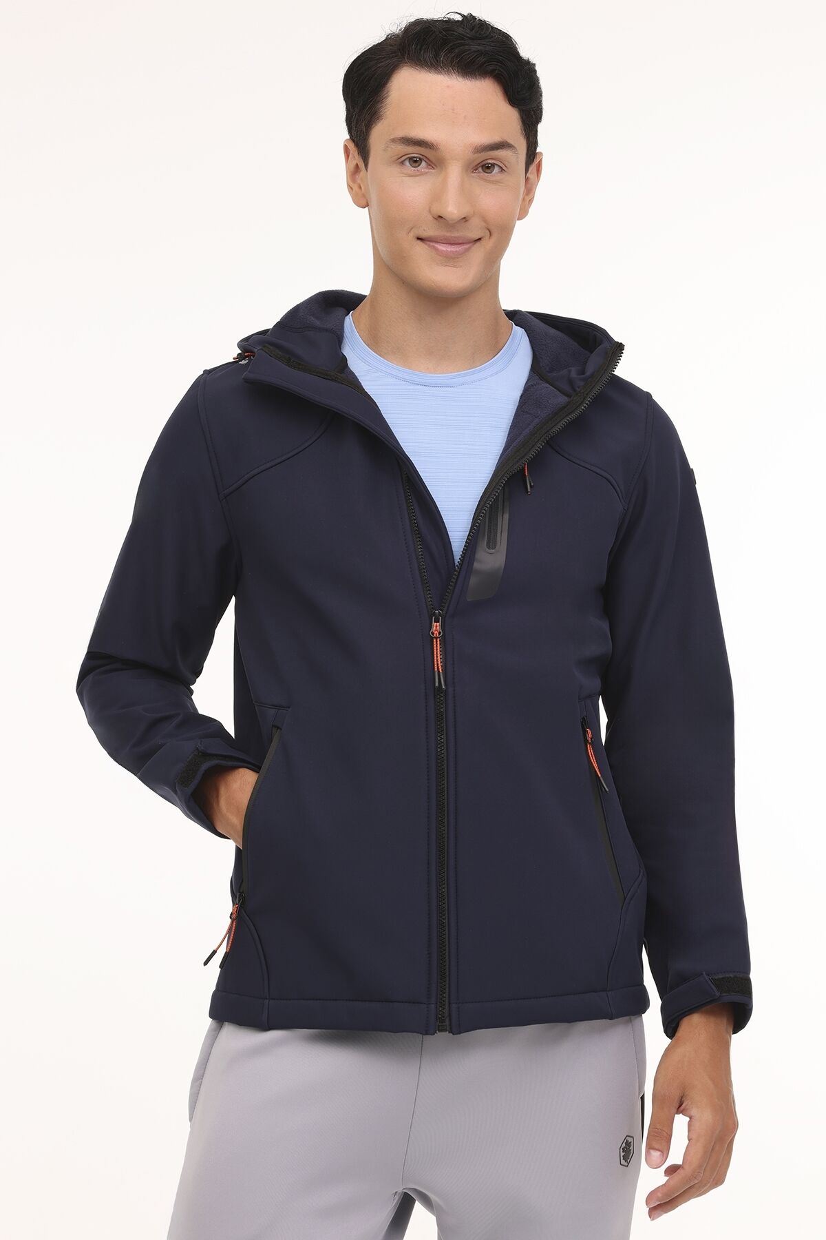 Lumberjack ml New Trend 1gt17 4pr Erkek Softshell Kapüşonlu Mont