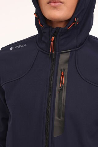 Lumberjack ml New Trend 1gt17 4pr Erkek Softshell Kapüşonlu Mont
