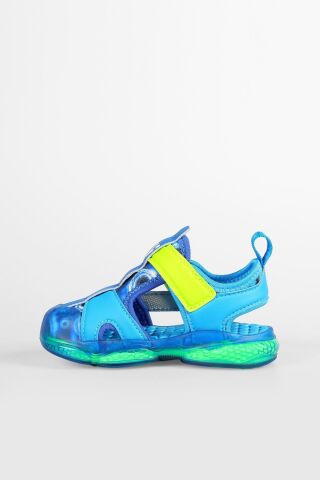 Vicco Live Işıklı Erkek Bebek Sandalet Saks