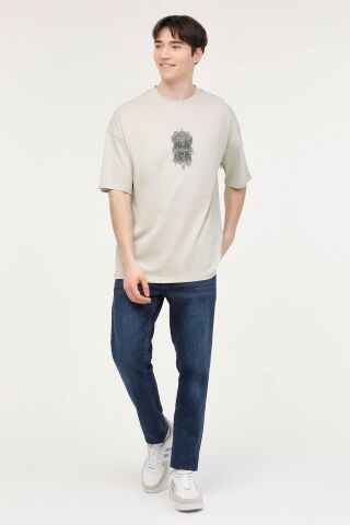 Lumberjack ML TENRO 11UT1008 4FX Olive Erkek Kısa Kol T-Shirt