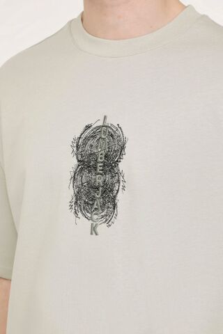 Lumberjack ML TENRO 11UT1008 4FX Olive Erkek Kısa Kol T-Shirt