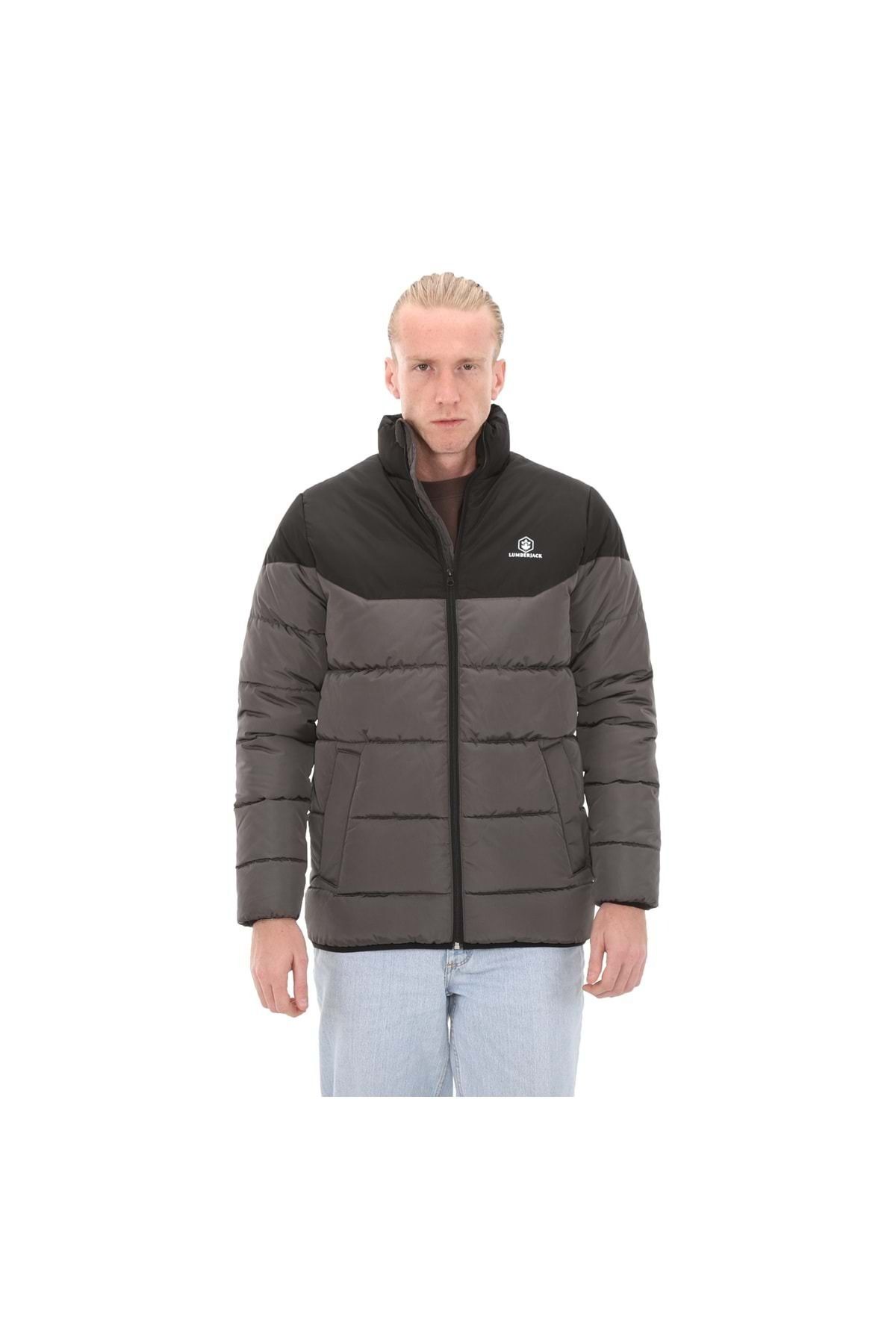 Lumberjack 3W Ml Adalbert-Cb Coat 3Pr Erkek Mont 101398573Siyah