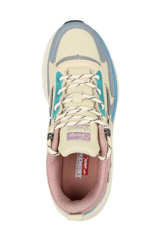 Jump 30866 Bej Sneaker Kadın Spor Ayakkabı