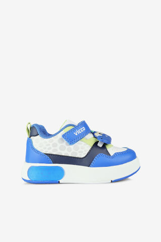 Vicco Borka SAX MAVİ Ortopedik Taban Işıklı Çocuk Sneaker