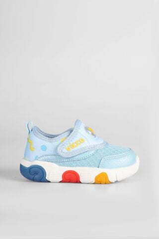 Vicco Sort Işıklı Erkek Bebek Mavi Spor Ayakkabı
