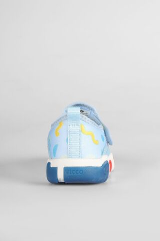 Vicco Sort Işıklı Erkek Bebek Mavi Spor Ayakkabı