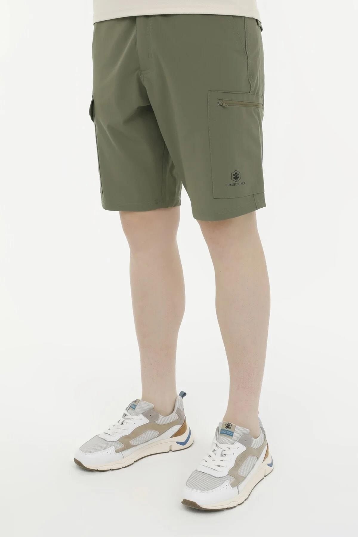 Lumberjack Ml Alex 20sn521 3fx Haki Erkek Şort