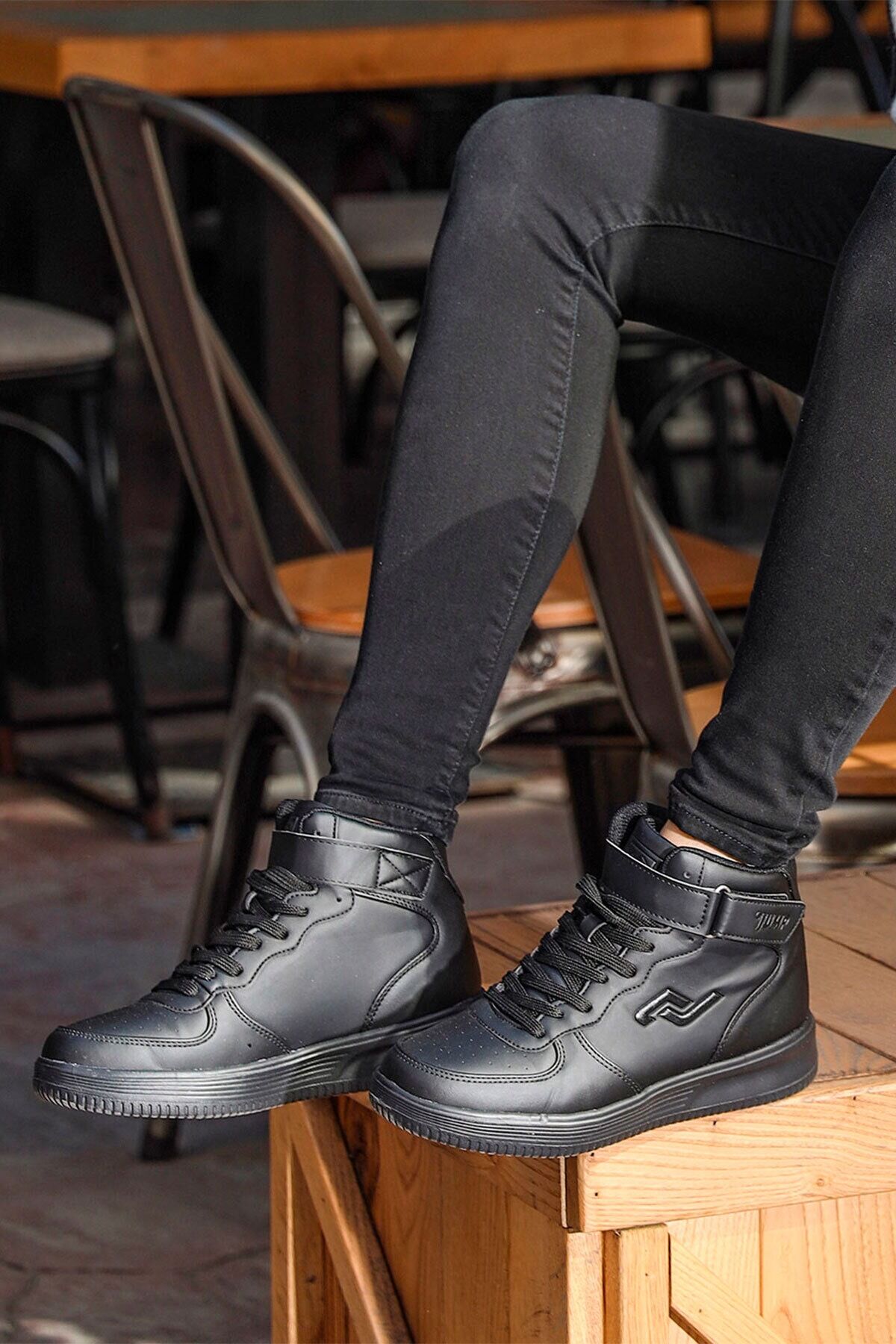 JUMP 16308 BİLEKLİ SİYAH Spor Ayakkabı