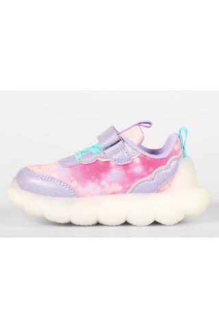 Vicco Kız Çocuk Pembe Işıklı Balloon Sneaker