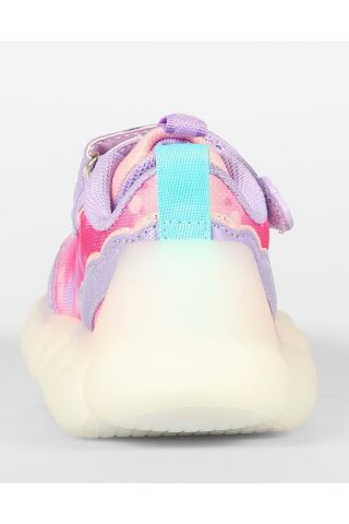 Vicco Kız Çocuk Pembe Işıklı Balloon Sneaker