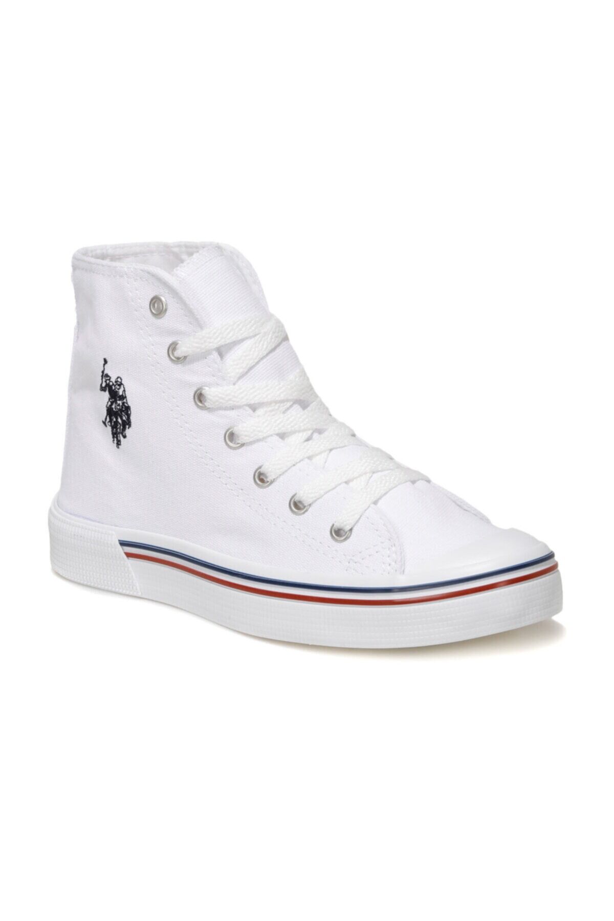 U.S. Polo Assn. Kadın Beyaz Penelope Hıgh 1fx Havuz Taban Sneaker