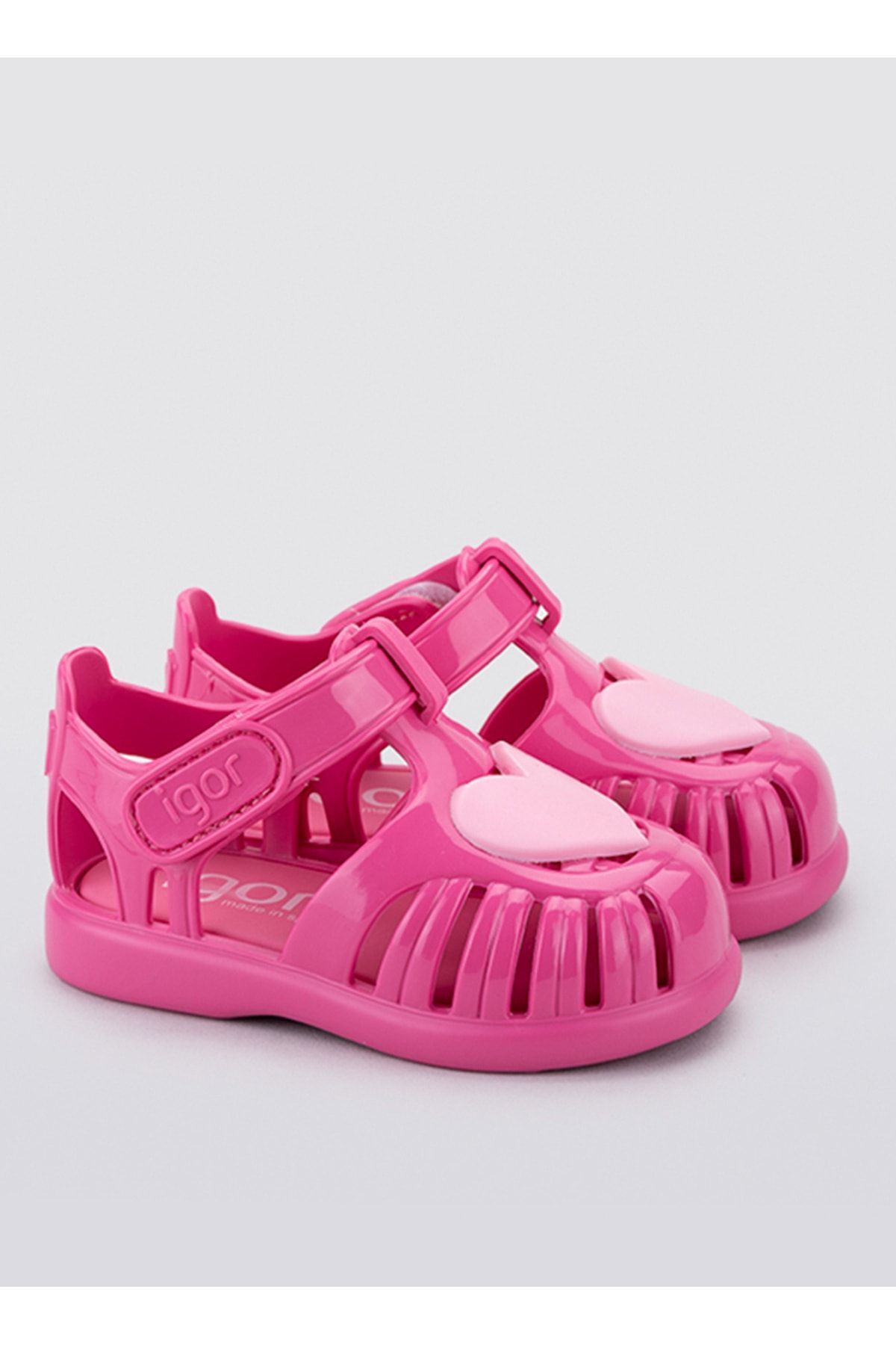 IGOR Çocuk Cırtlı Sandalet S10310 Tobby Gloss Love
