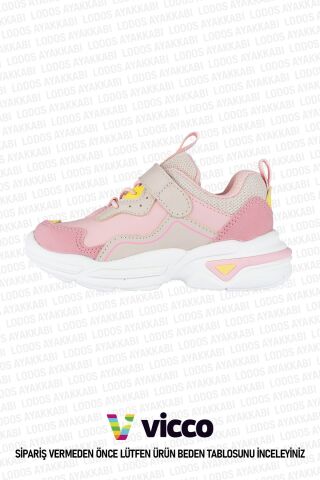Vicco Charm Model Kız Bebek ve Çocuk Hafif Pudra Spor Ayakkab