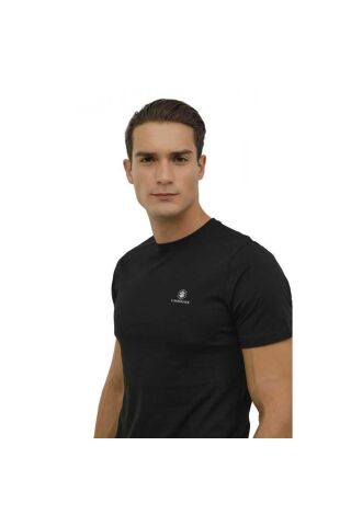 Lumberjack CT102 BASIC C NECK T-SHIR Siyah Erkek T-Shirt 100581714