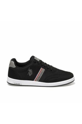 U.S. Polo Assn. Kares  Siyah Erkek Sneaker Spor Ayakkabı