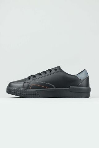 U.S. Polo Assn. MAYK 4PR Siyah Erkek Sneaker Spor Ayakkabı-Siyah