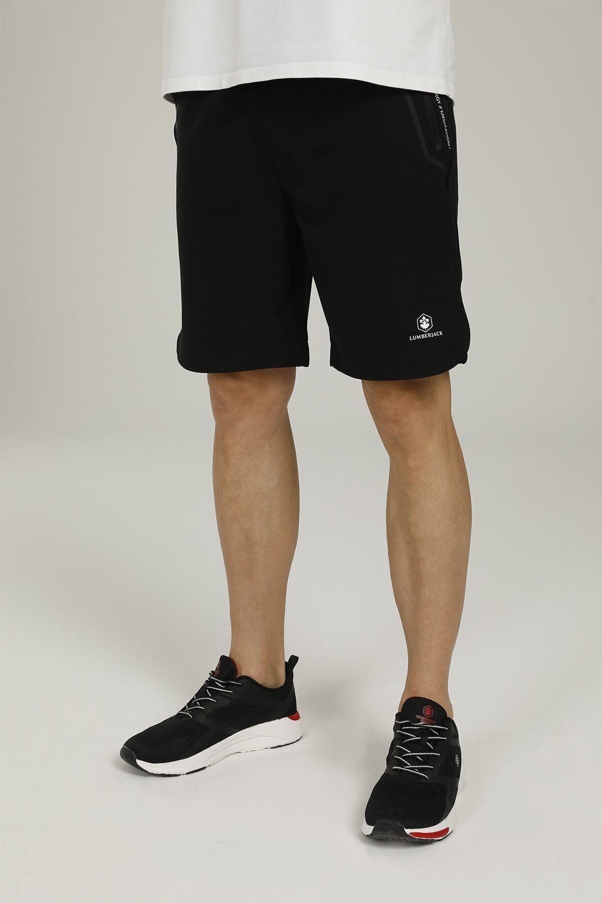 Lumberjack Ct167 Leon Woven Short 2f Siyah Erkek Şort