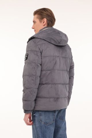 Lumberjack ML 2 JJXCFAW23-H2349 4PR Antrasit Erkek Kısa Kaban