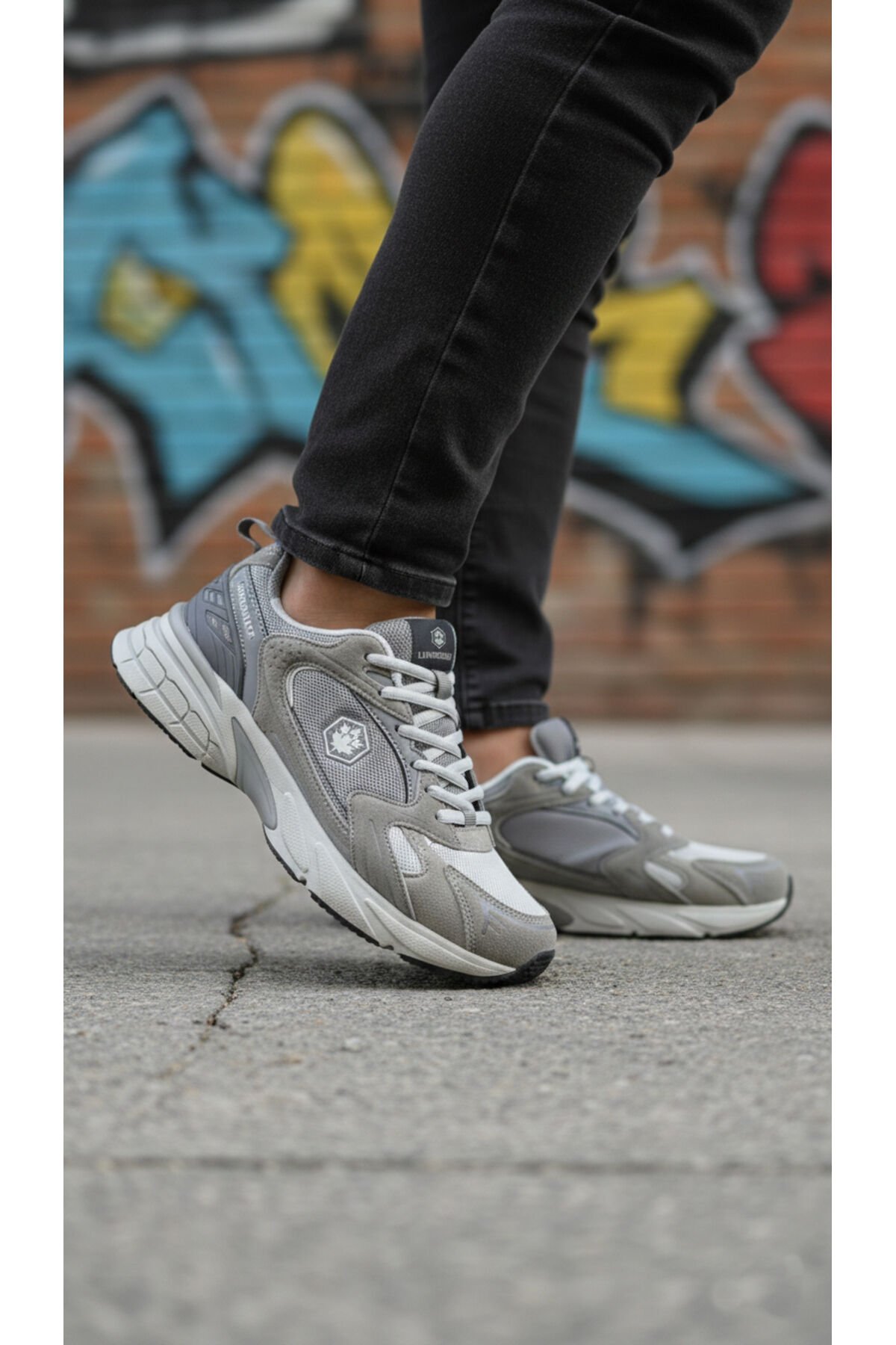 Lumberjack Ullyses Comfort Taban Memory Foam Erkek Spor Ayakkabı Gri