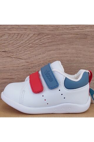 Vicco VİCCO BANGKOK ERKEK BEBE BEYAZ-KOT İLK ADIM PHYLON AYAKKABI