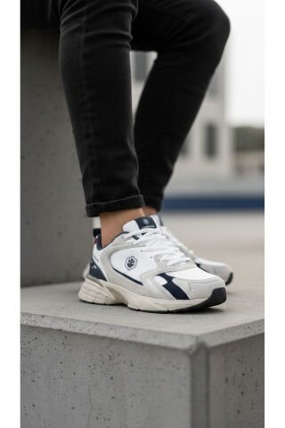 Lumberjack Ullyses Rahat Taban Memory Foam Erkek Spor Ayakkabı Beyaz