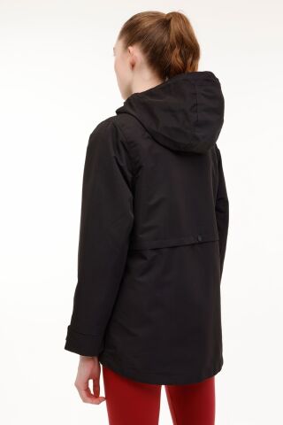 Lumberjack WL ZOE 2URB4 4PR Siyah Kadın Kısa Kaban