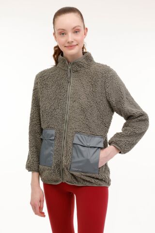 Lumberjack WL ZOE 2URB4 4PR Siyah Kadın Kısa Kaban