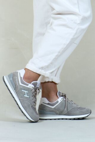 Hammer Jack Hakiki Deri Ciment-beyaz Kadın Spor Ayakkabı