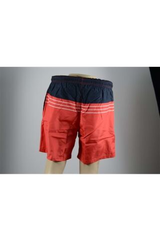 Kinetix Sn344 Caro Swım Short Erkek Deniz Şortu - Lacivert-kırmızı