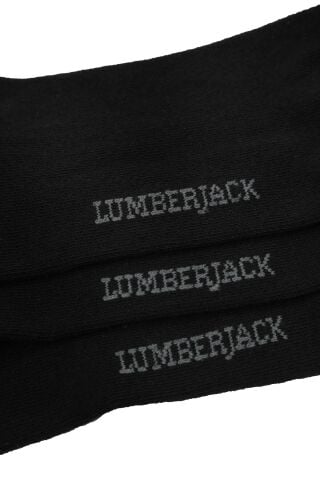 Lumberjack Ml Danıel 3lu 32 3fx Sıyah Erkek Çorap